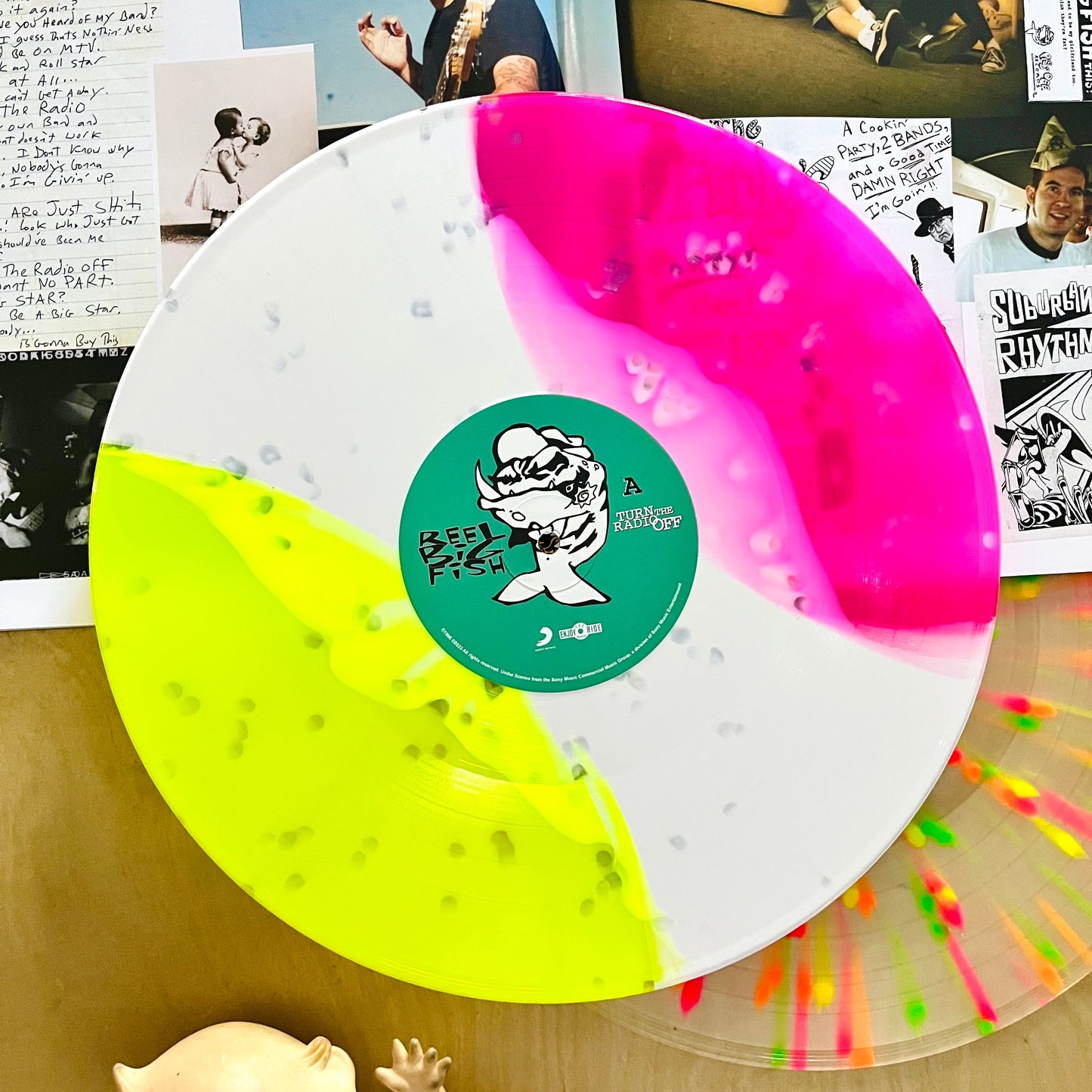 Reel Big Fish - Turn The Radio Off (Deluxe 2LP Splatter & Tri Stripe Colored Limited 350 Copies)