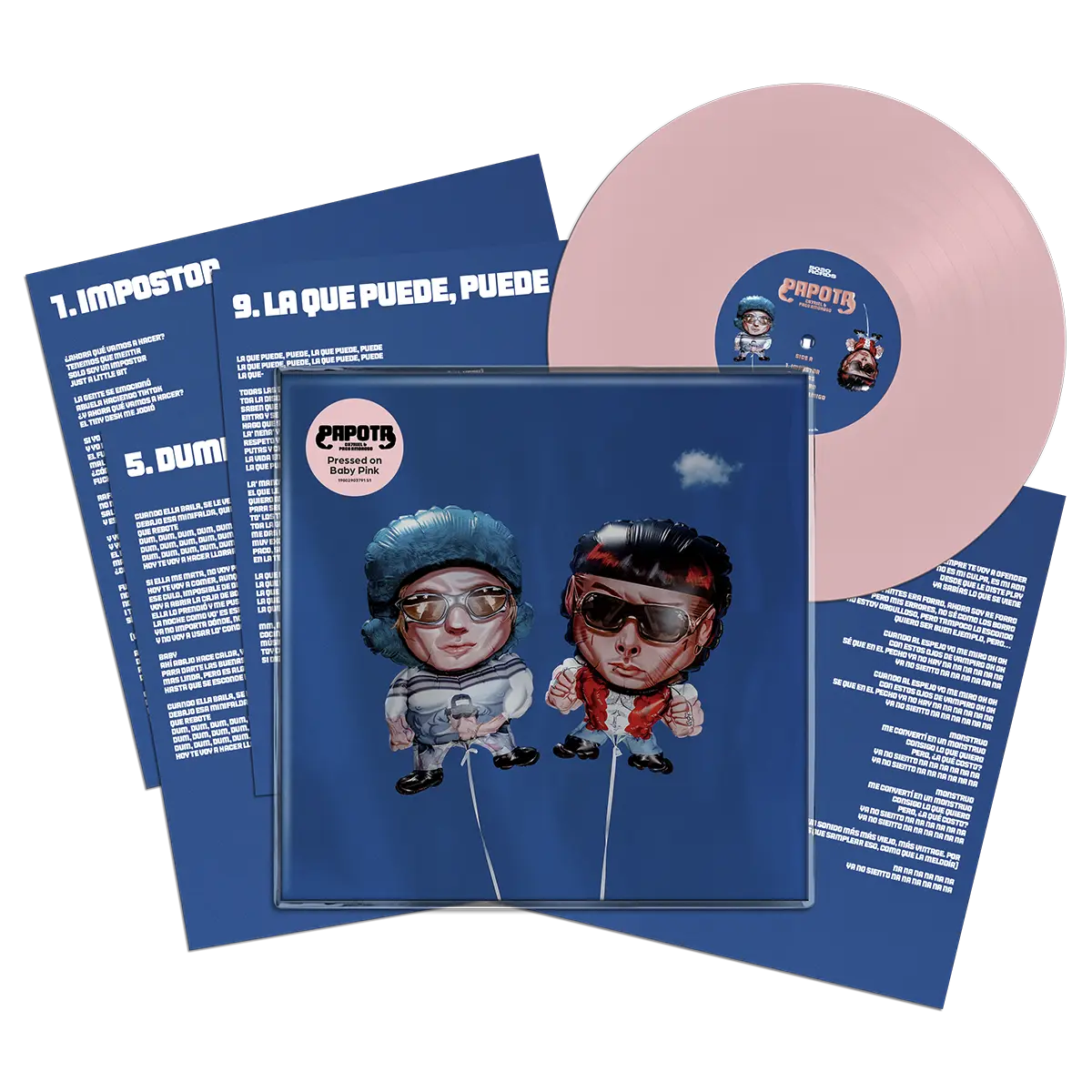 PRE ORDER / Ca7riel and Paco Amoroso - PAPOTA (Pink Vinyl)