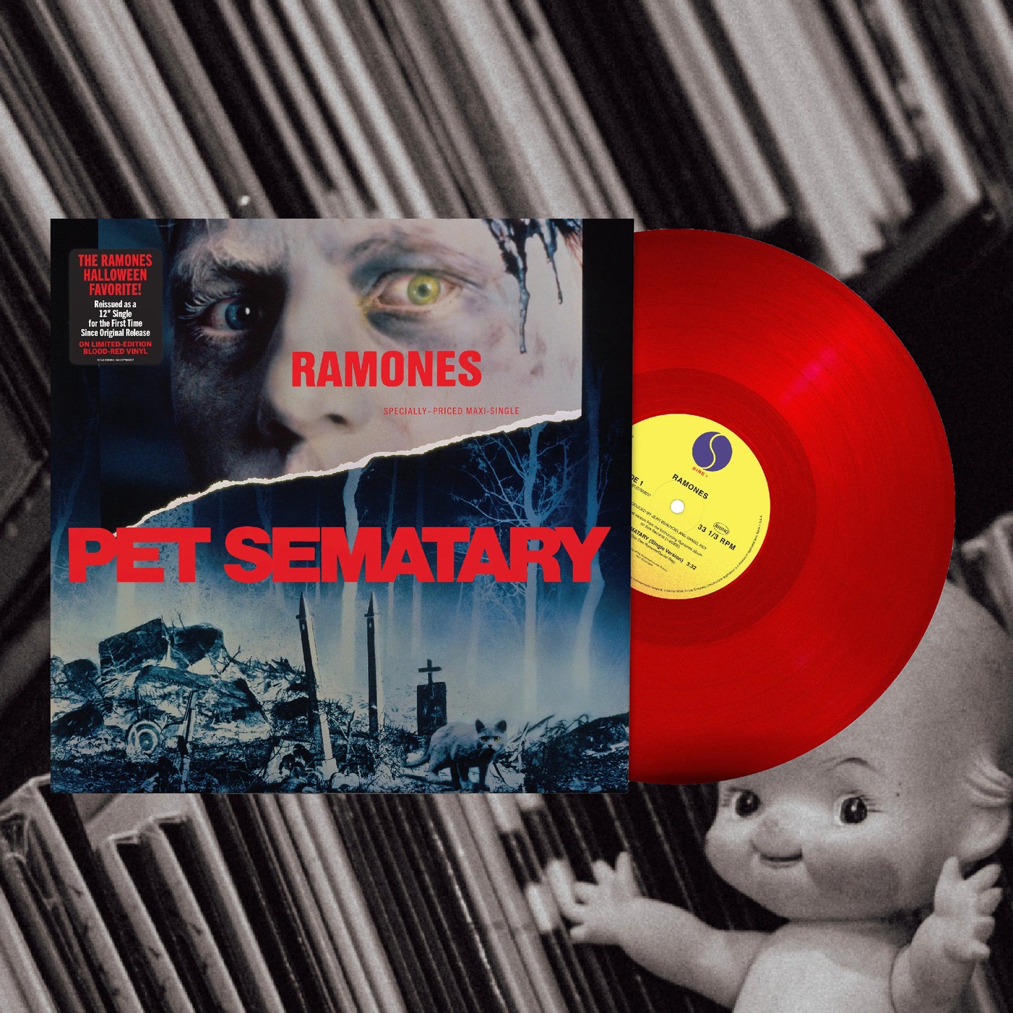 PRE ORDER / Ramones - Pet Sematary (Red Colored Vinyl)