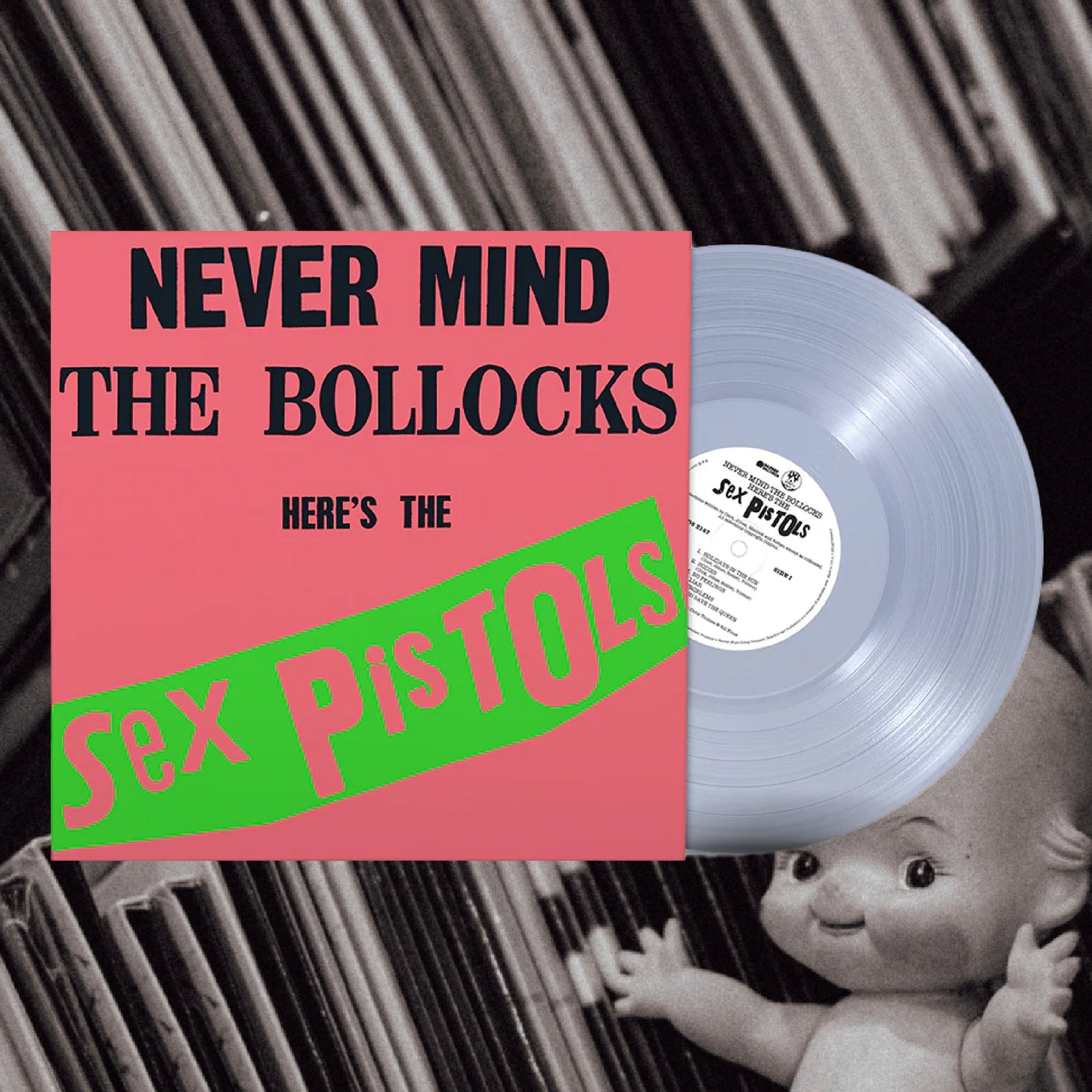 PRE ORDER / Sex Pistols - Never Mind The Bollocks (Clear Vinyl)