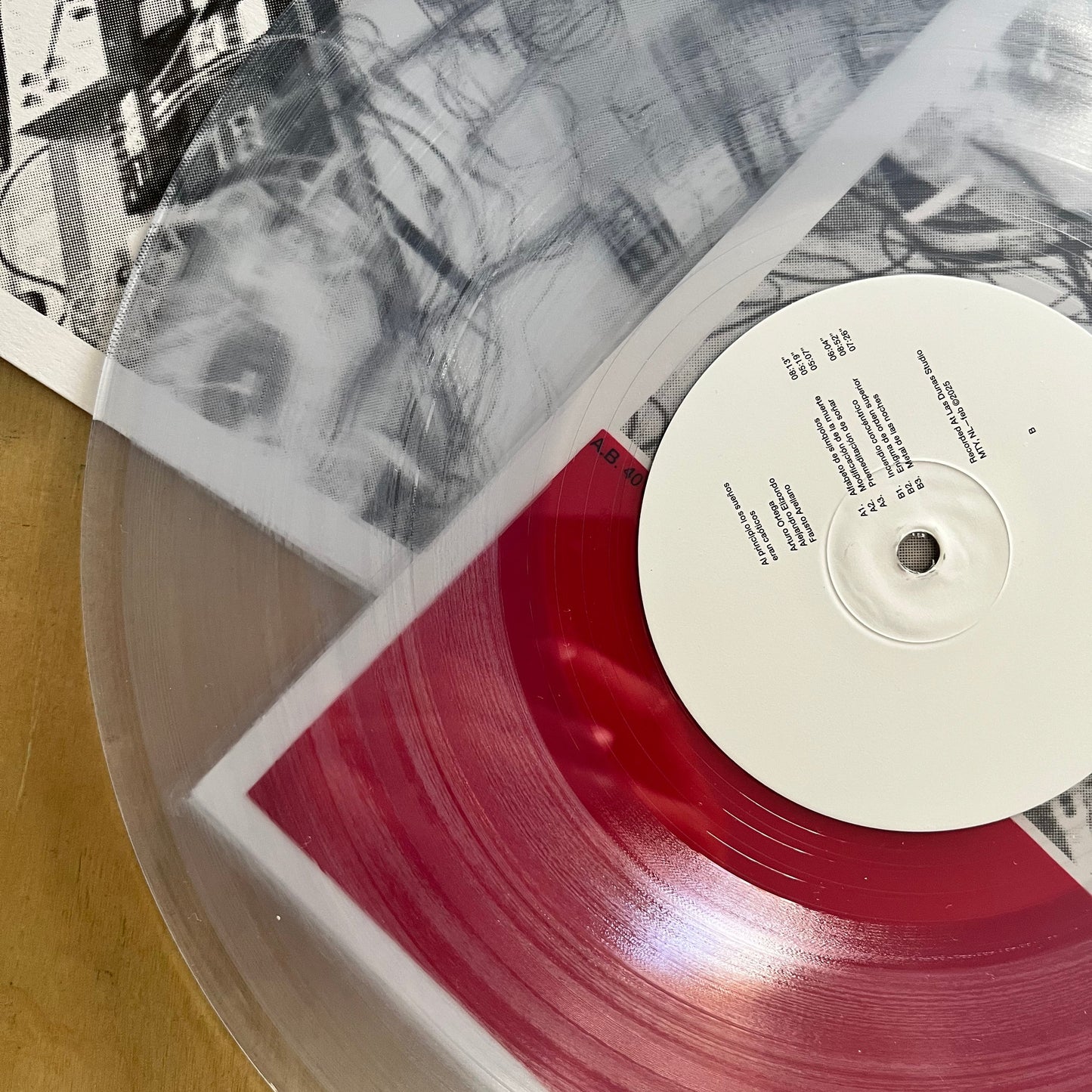 Arturo Ortega, Fausto Arellano y Alejandro Elizondo - al principio los sueños eran caóticos (Clear Vinyl Limitado a 100 Copias)