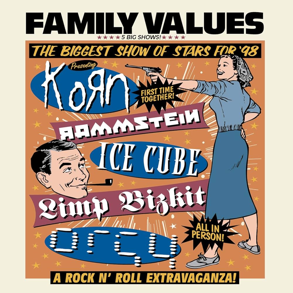 Family Values Tour 98 (Bootleg 2LP Colored)