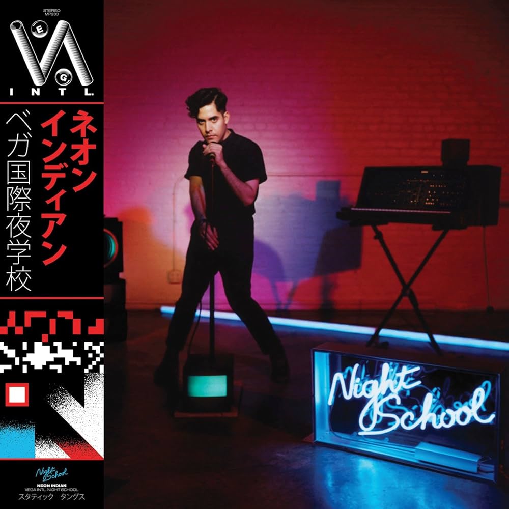 Neon Indian - Nigh School (2LP Blue Colored)