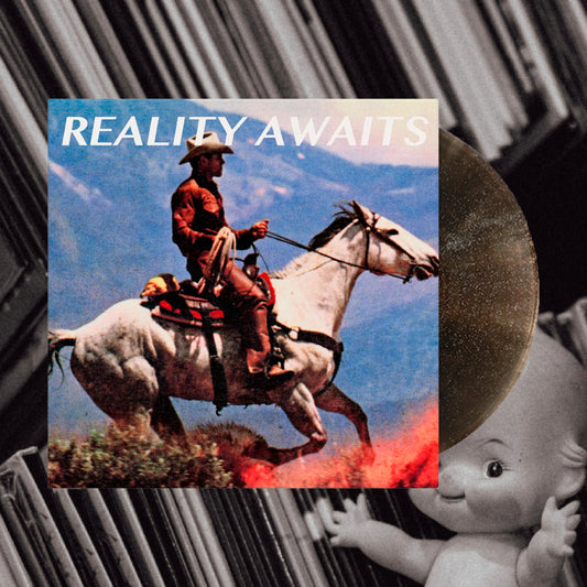 PRE ORDER / The Strokes - Reality Awaits (Black Ice Glitter Vinyl)