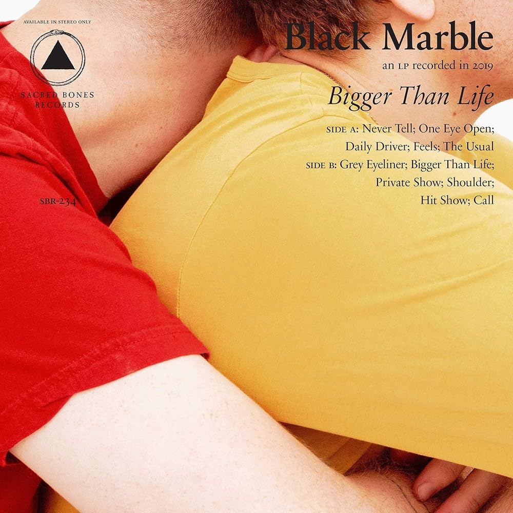 Black Marble - Bigger Than Life (Yellow & Red Splatter)