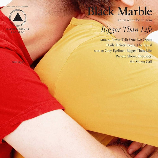Black Marble - Bigger Than Life (Yellow & Red Splatter)