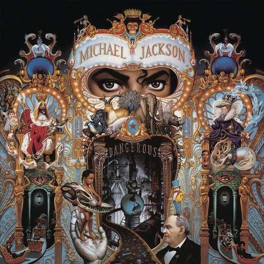 Michael Jackson - Dangerous (Red & Black Swirl 2LP)