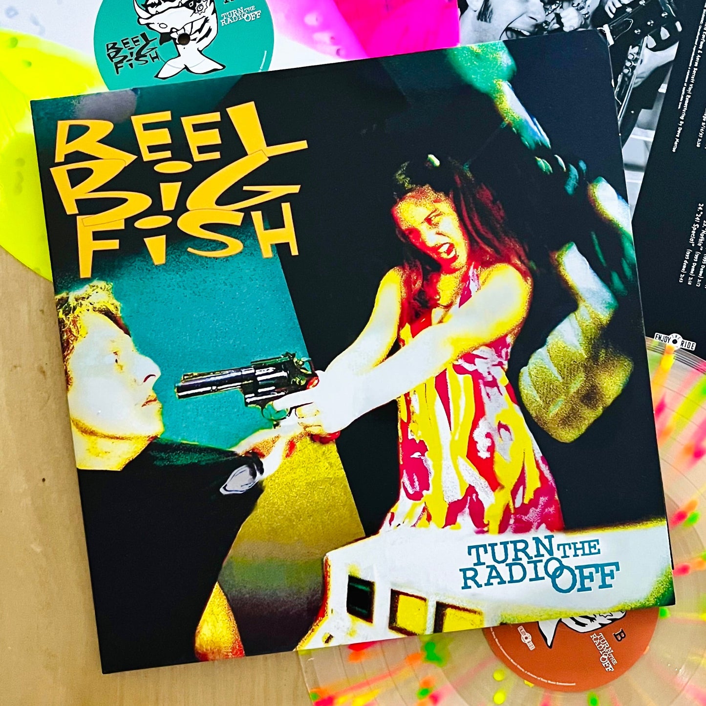 Reel Big Fish - Turn The Radio Off (Deluxe 2LP Splatter & Tri Stripe Colored Limited 350 Copies)