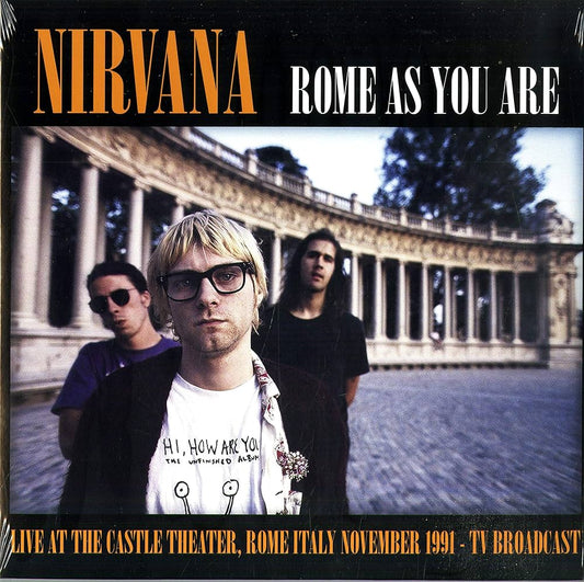 Nirvana – Rome As You Are (Pink Colored Vinyl)
