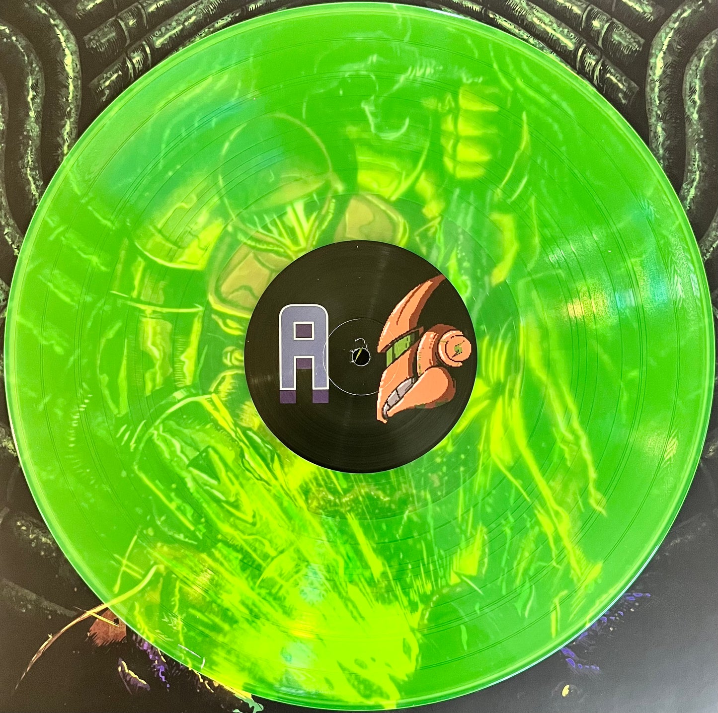Metroid NES (Translucent Green Vinyl)