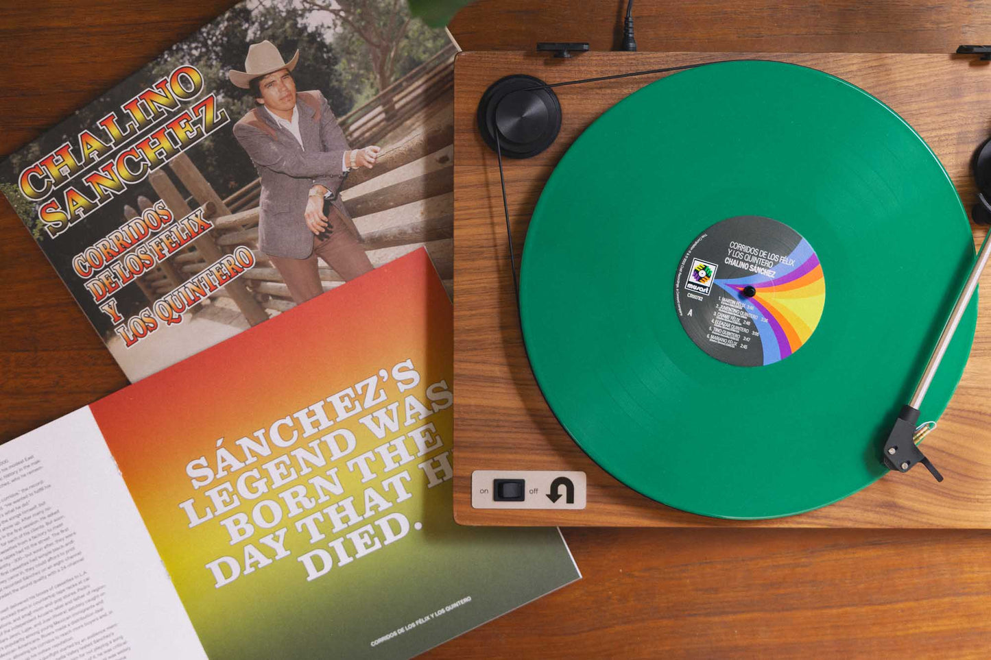 Chalino Sanchez - Corridos de Félix y Quintero (Green Vinyl VMP)