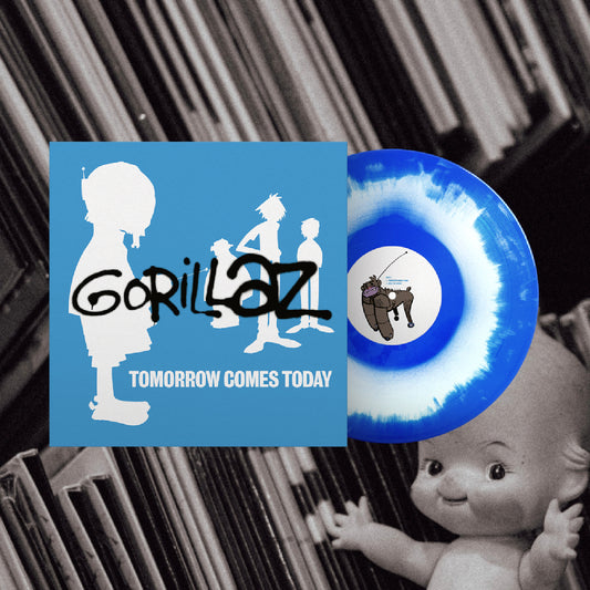 PRE ORDER / Gorillaz - Tomorrow Comes Today EP (Blue Marbled Vinyl)