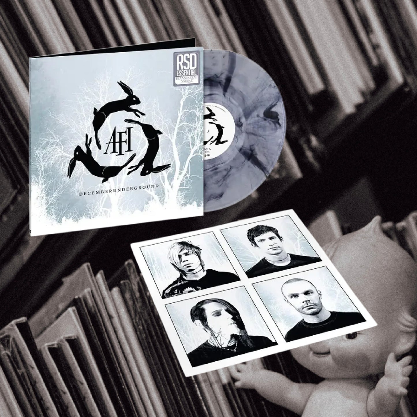 PRE ORDER / Afi - Decemberunderground (White & Black Clear RSD Essentials)
