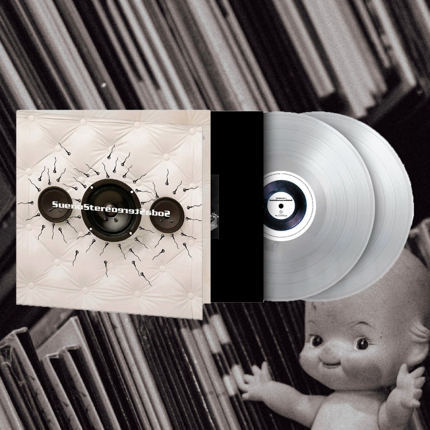 Soda Stereo - Sueño Stereo (2LPs Clear MOV Numered 2000 Copies)