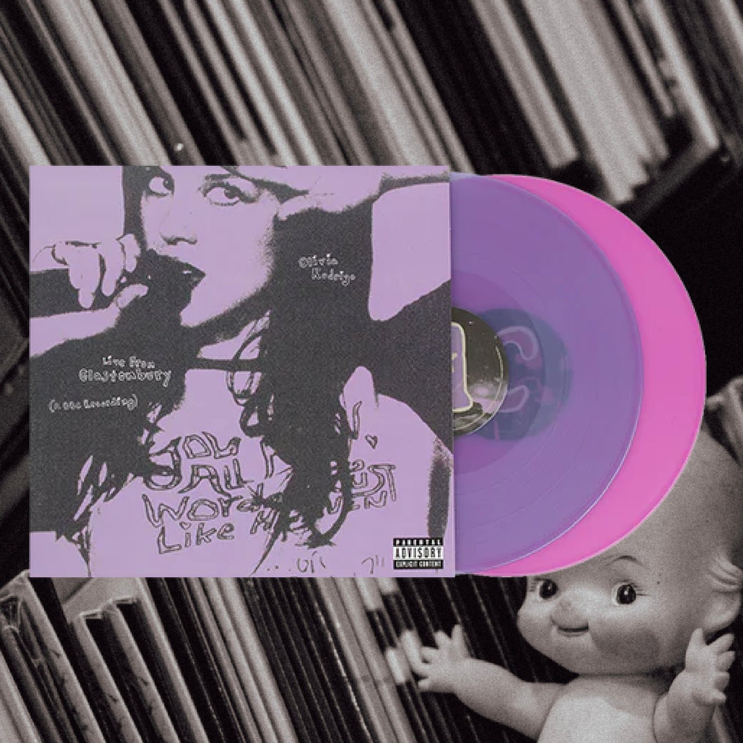 Olivia Rodrigo - Live From Glastonbury (A BBC Recording Light Blue/Cobalt 2LPs)