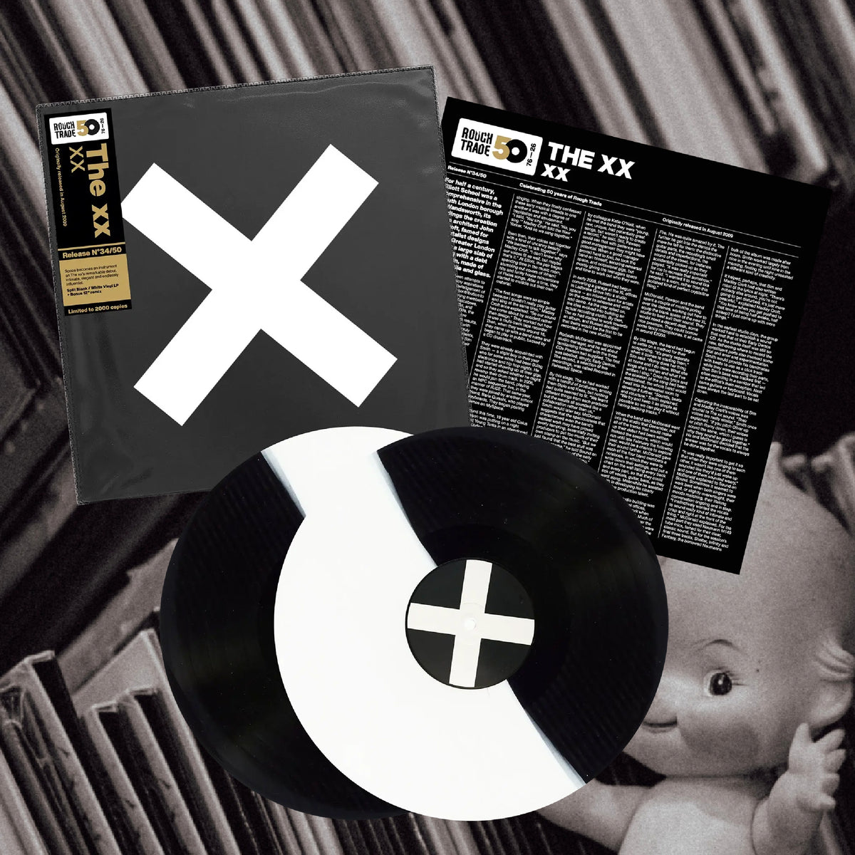The XX - The XX (Rough Trade 2LPs Slip Colored)