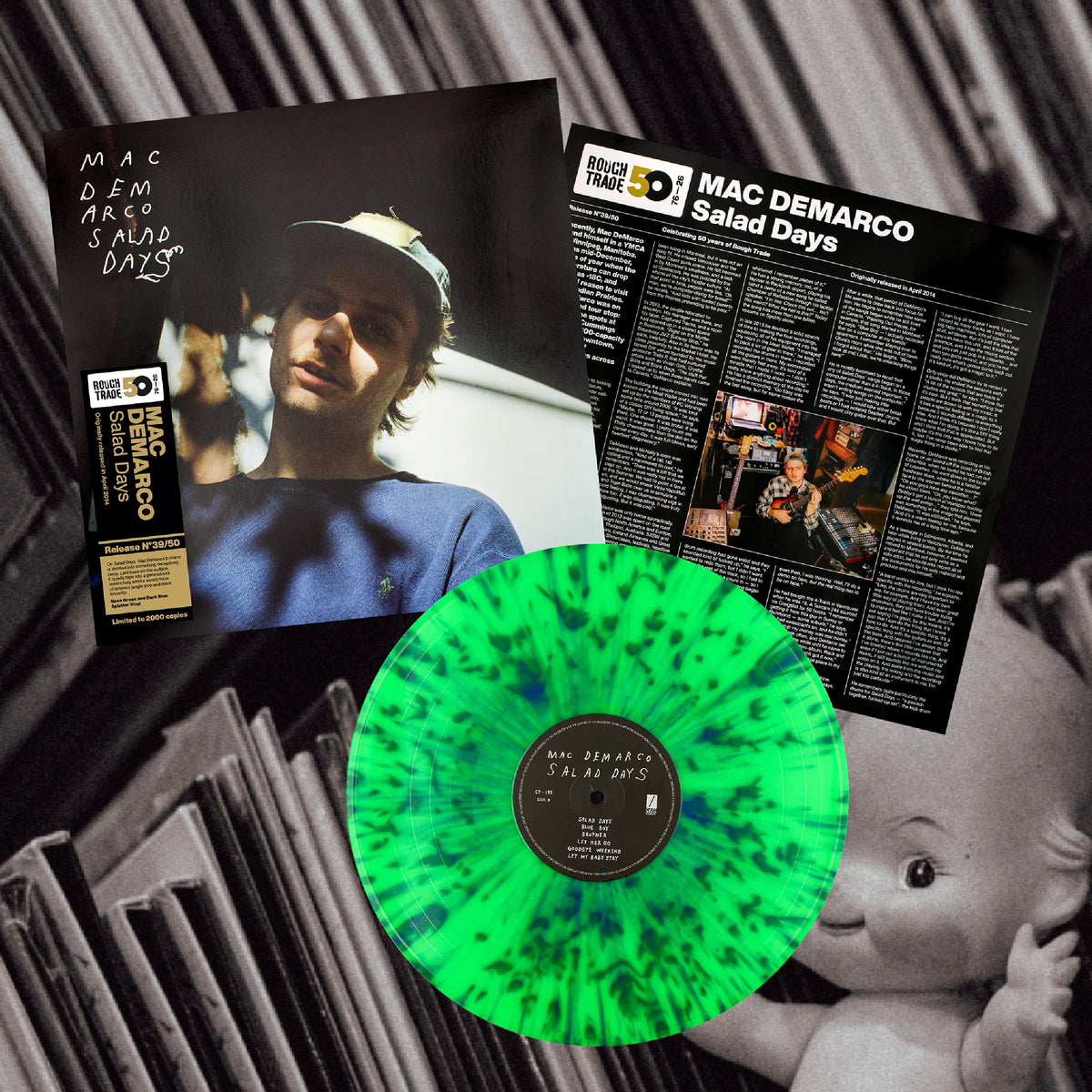 Mac DeMarco - Salad Days (Rough Trade 1LP Green Splatter)