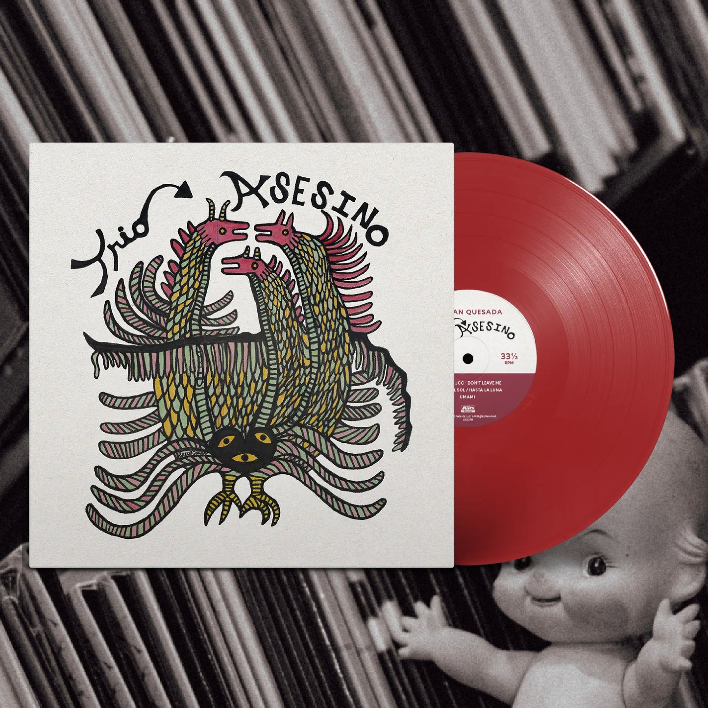 Adrian Quesada - Trio Asesino (Opaque Red Vinyl)