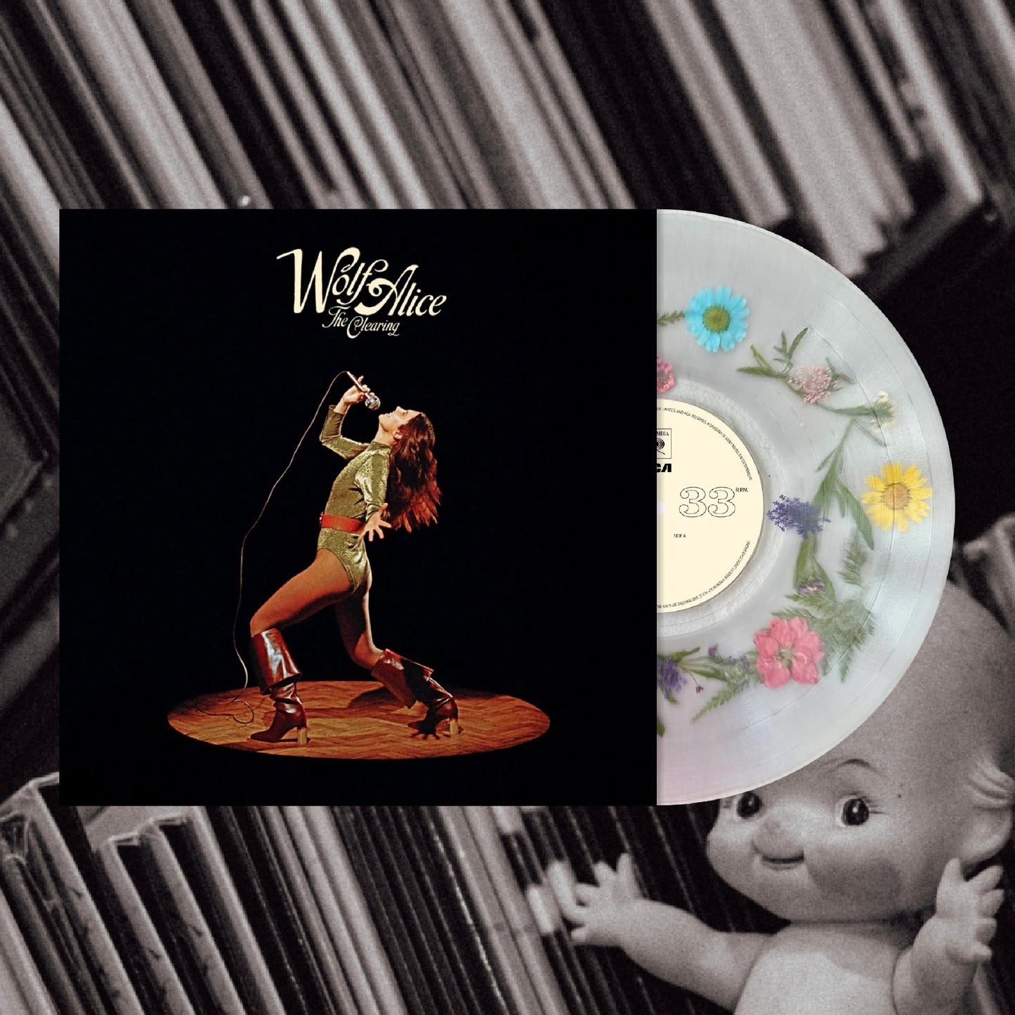 Wolf Alice - The Clearing (Bloodrecs Flower Filled LP)