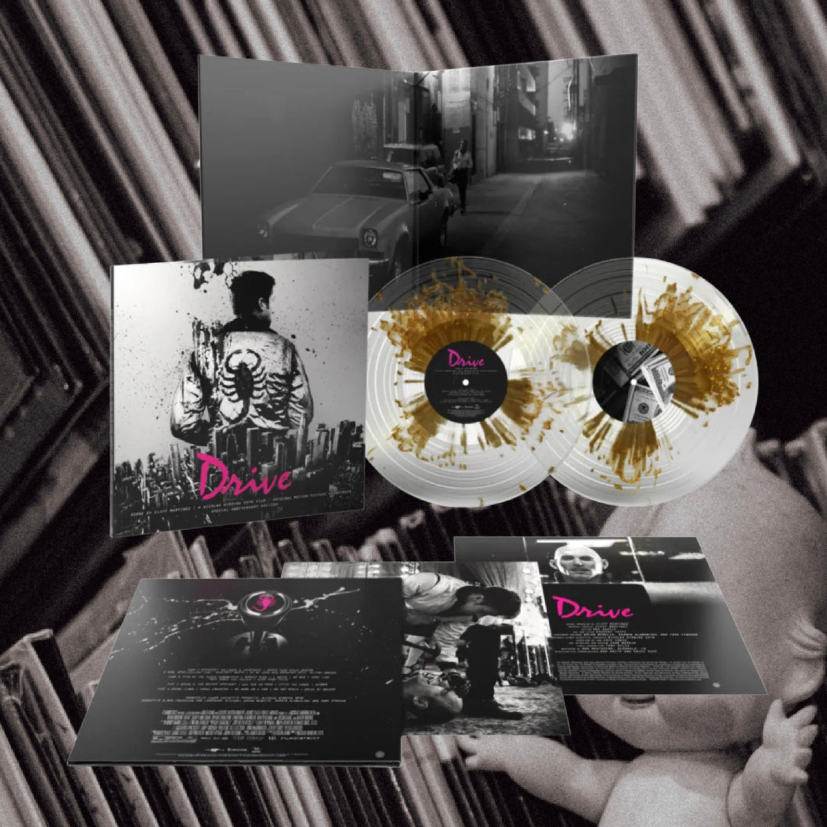 Cliff Martinez - Drive (Original Soundtrack Clear & Gold Splatter 2LPs)