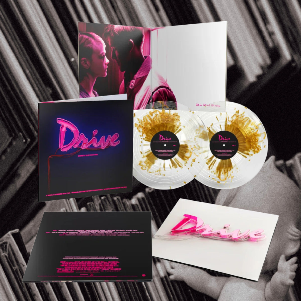 Cliff Martinez - Drive (Original Soundtrack Clear & Gold Splatter 2LPs)