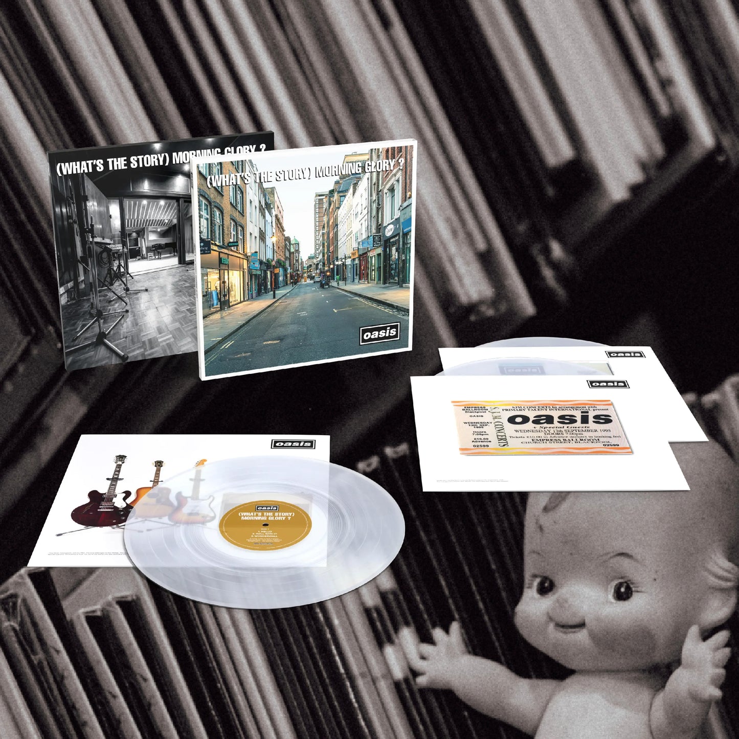 Oasis - What's The Story, Morning Glory? (30th Anniversary Boxset 3LPs Clear)