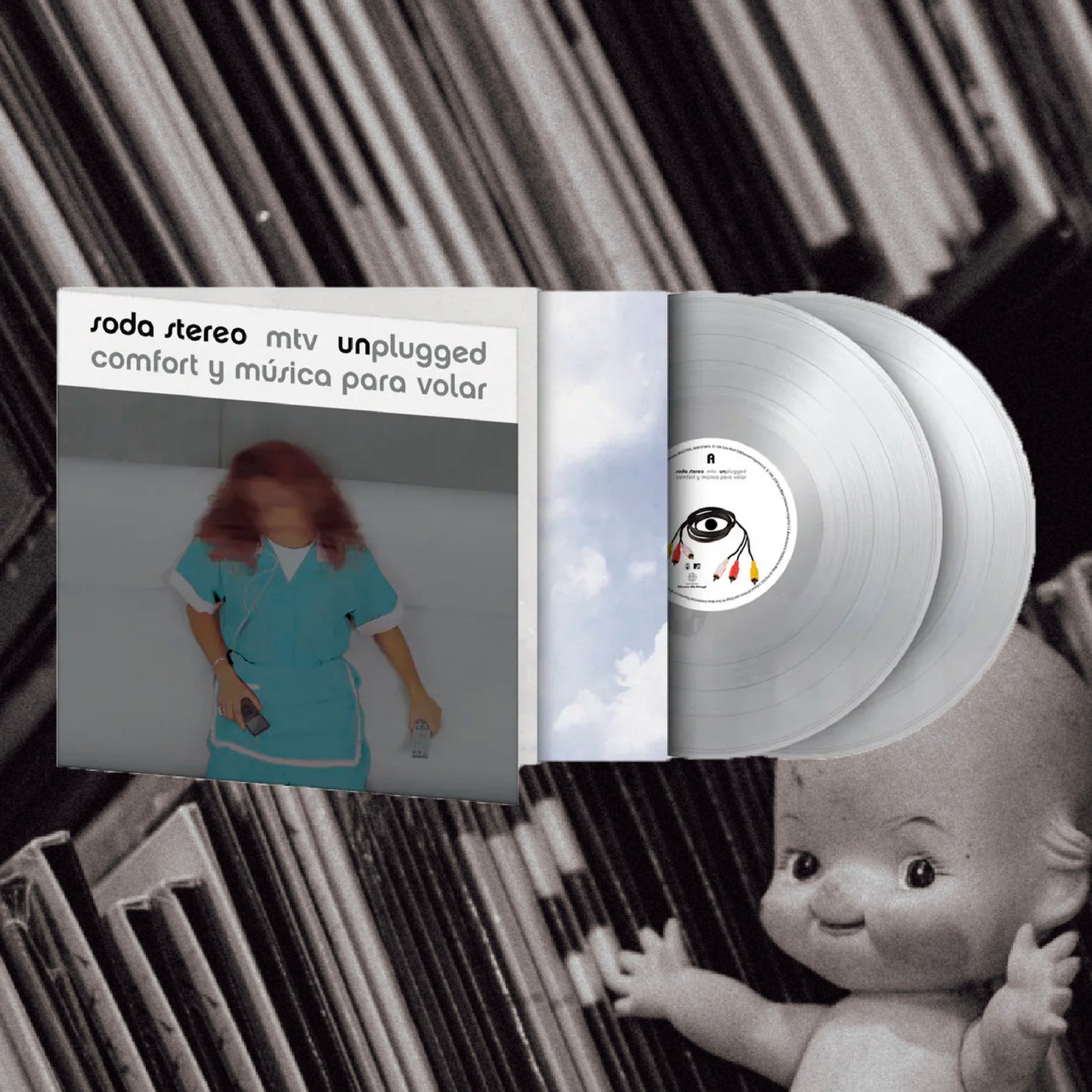 Soda Stereo - Comfort Y Musica Para Volar (2LPs Clear MOV Numered 2000 Copies)