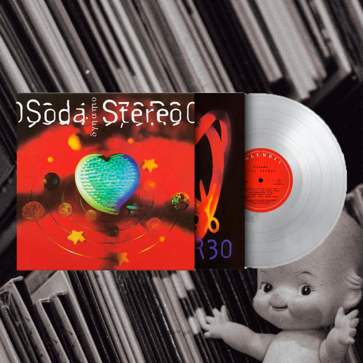 Soda Stereo - Dynamo (1LP Clear MOV Numered 2000 Copies)