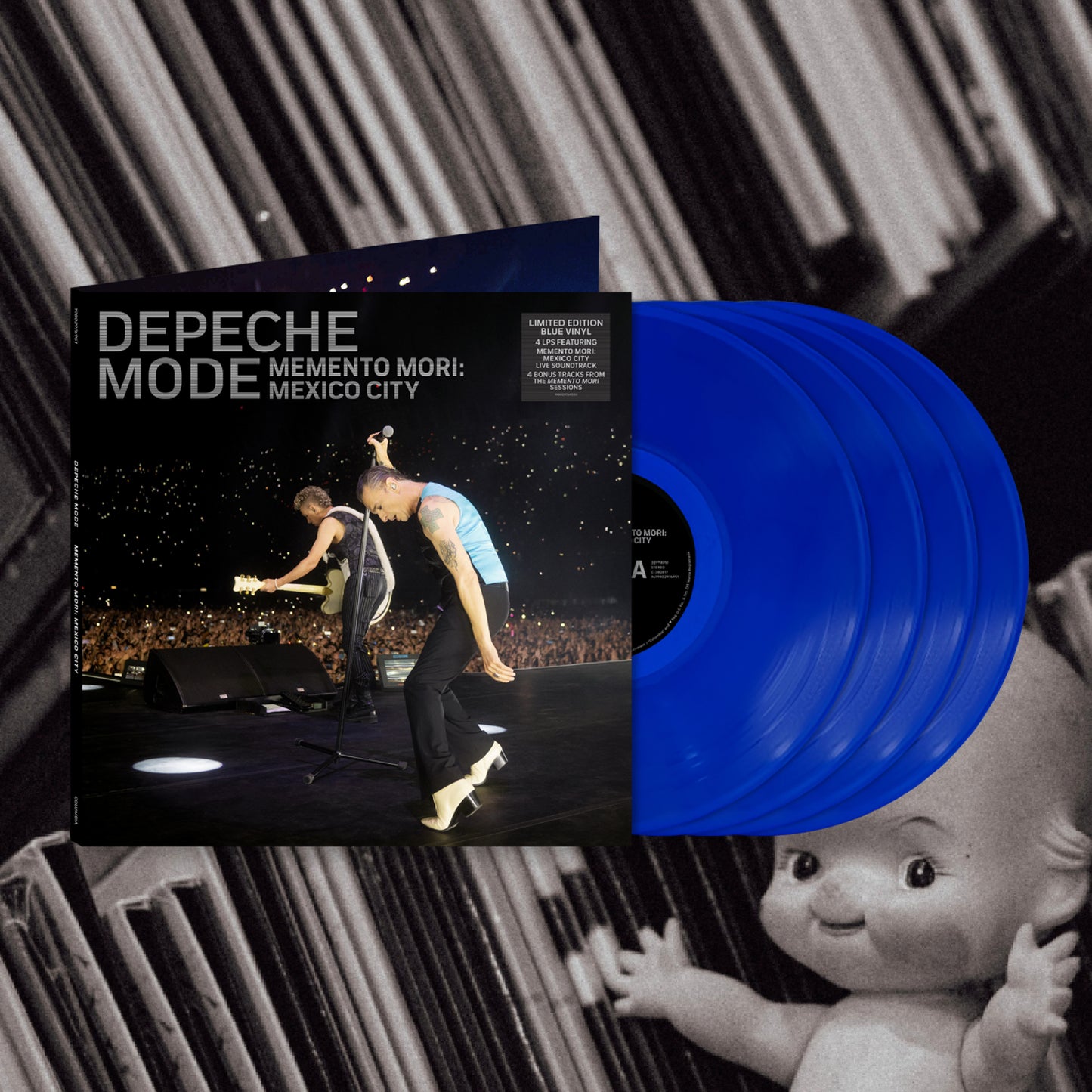 Depeche Mode - Memento Mori: Mexico City (4LPs Blue Edition)
