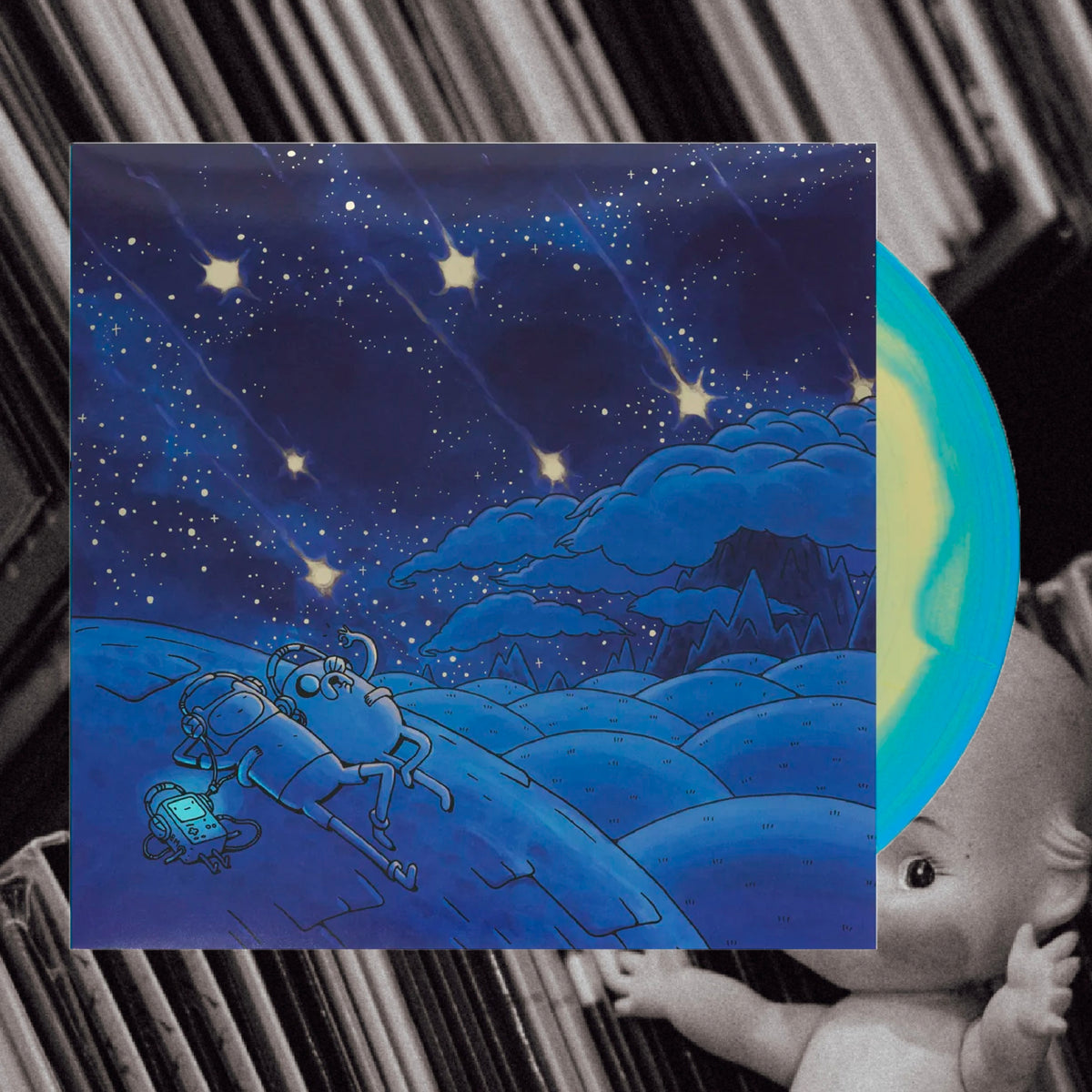 Adventure Time: Come Along With Me (1xLP on Finn & Jake Swirl Vinyl)