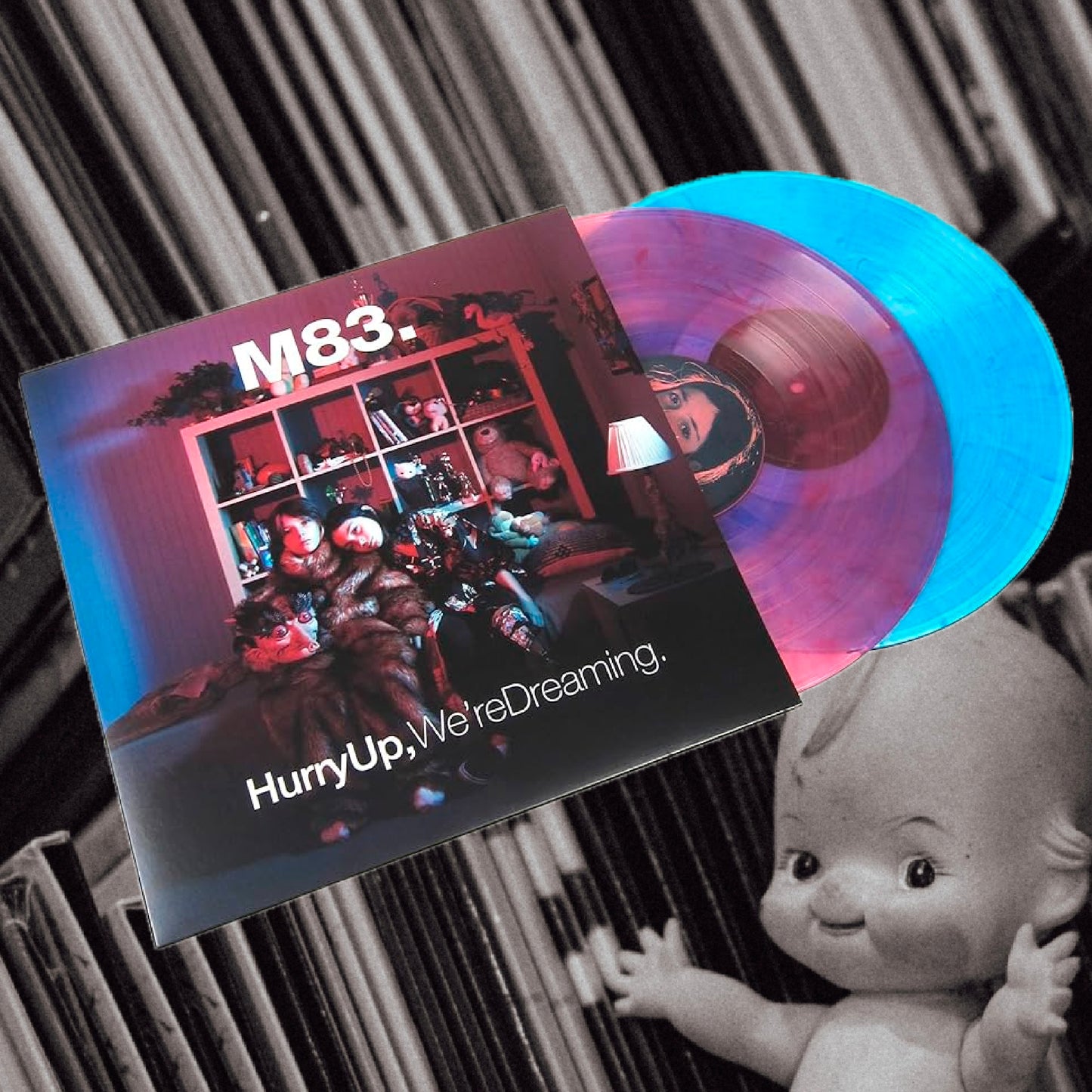 M83 ‎- Hurry Up, We're Dreaming (2LP Purple & Blue Translucent Colored)