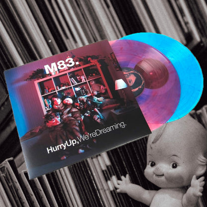 M83 ‎- Hurry Up, We're Dreaming (2LP Purple & Blue Translucent Colored)