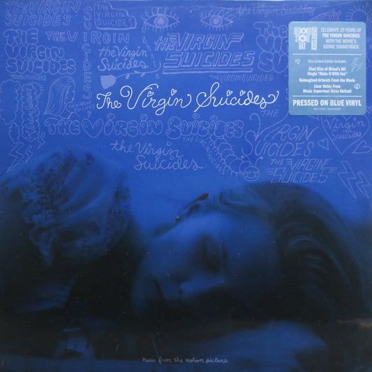 Virgin Suicides - (25th Anniversary Alt. Cover Blue Vinyl With Bonus 7 Flexi Disc) RSD 2025