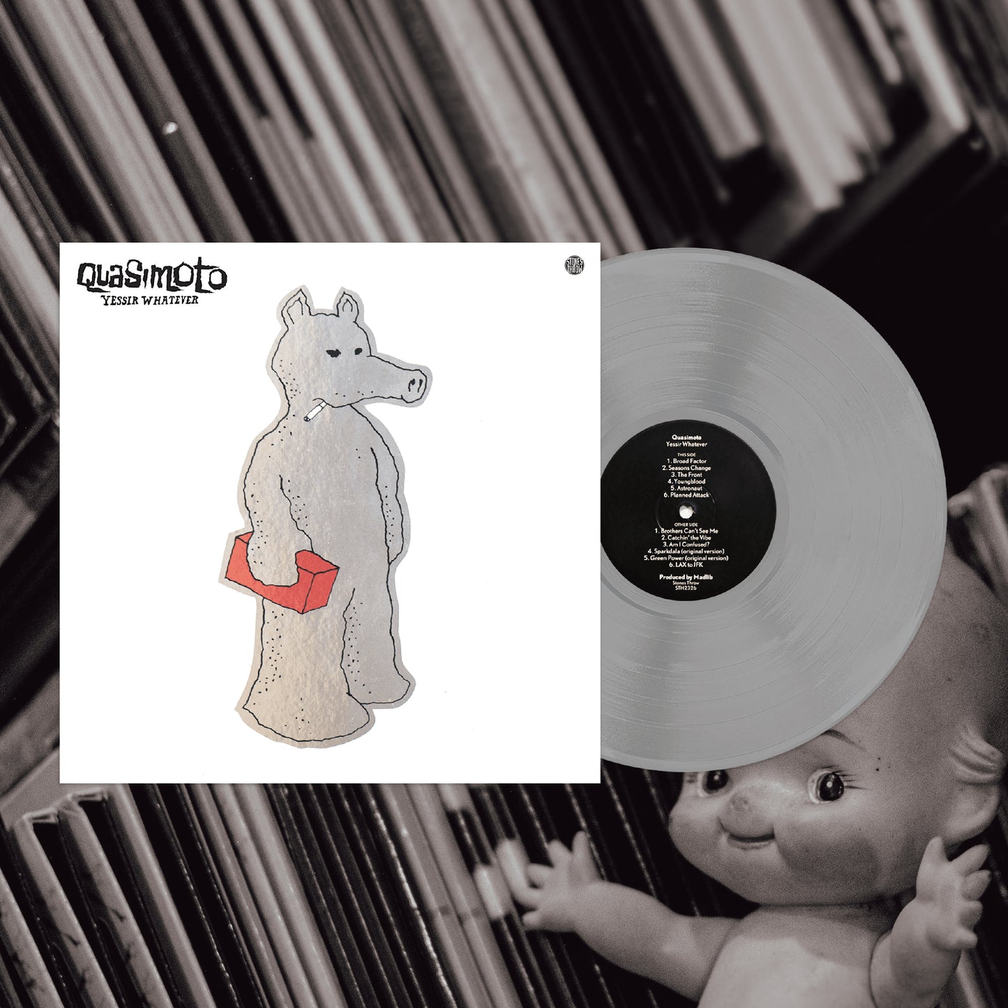 Quasimoto - Yessir Whatever (Silver Colored Vinyl)