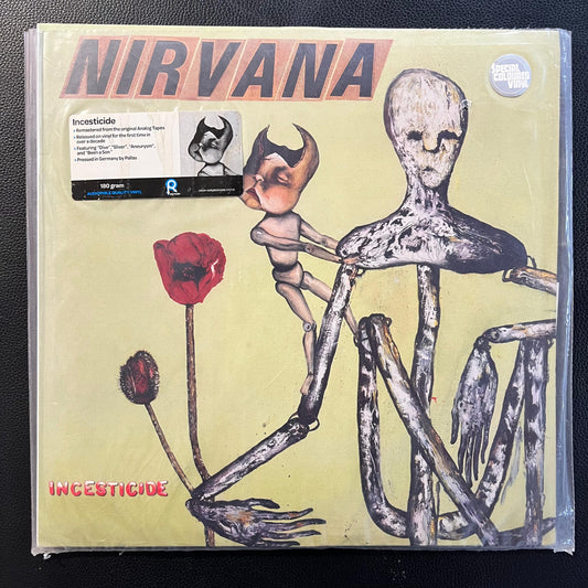 Nirvana - Incesticide (2011 Pressing 180g Audiophile Quality Clear Vinyl)
