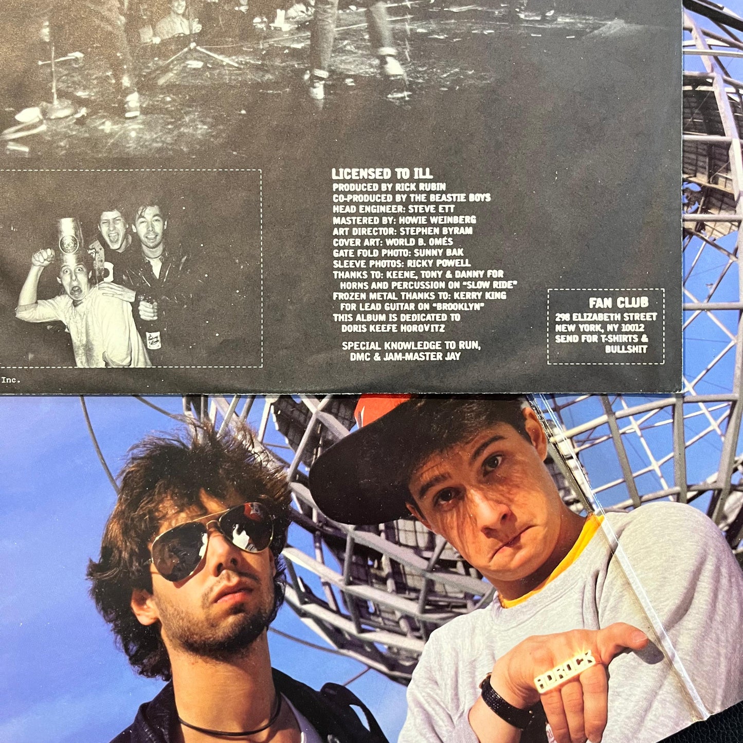 Beastie Boys - Lincensed To Ill (1st Pressing USA 1986 Gatefold)