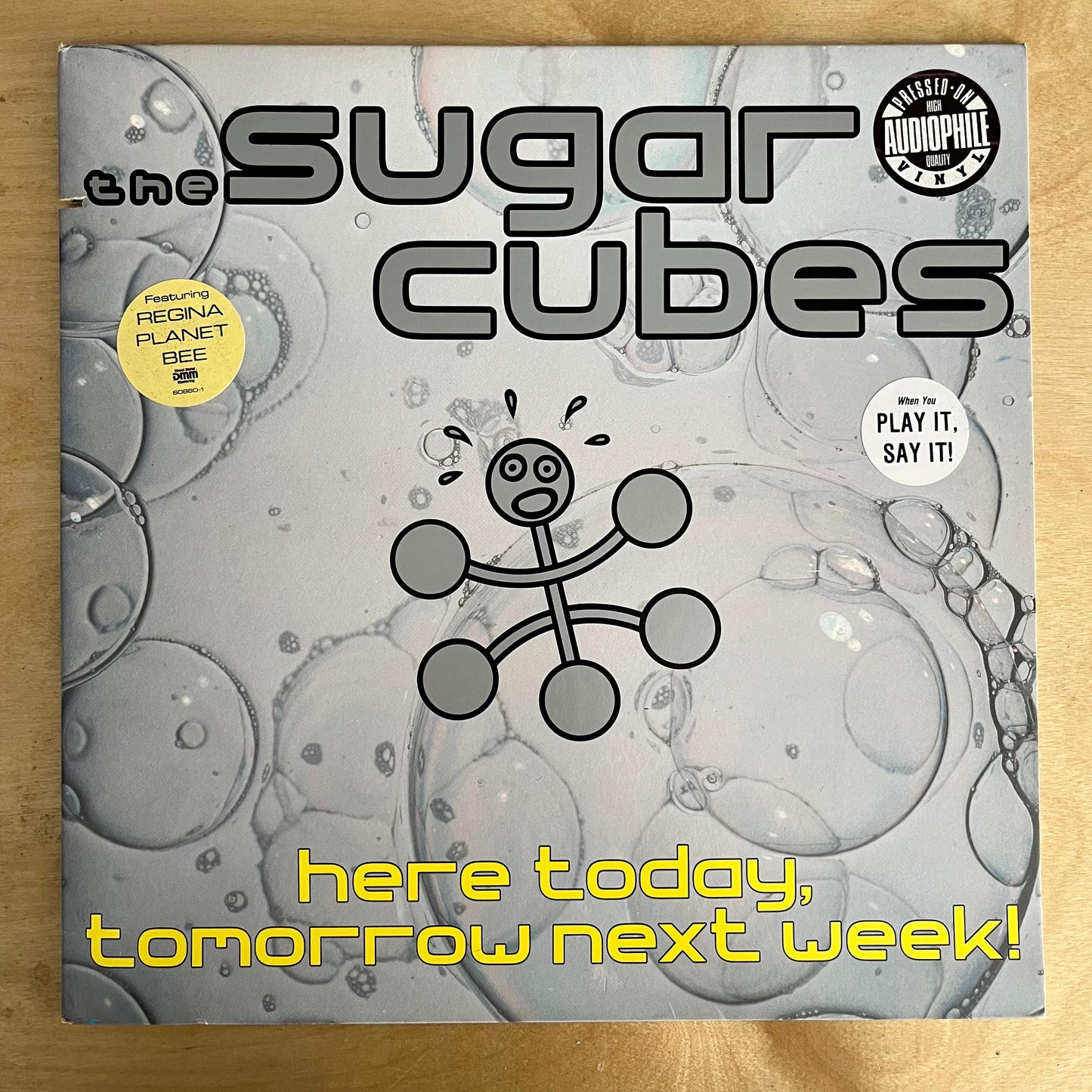 The Sugar Cubes - Here Today, Tomorrow Next Week (1989 Promotional Black Clear)