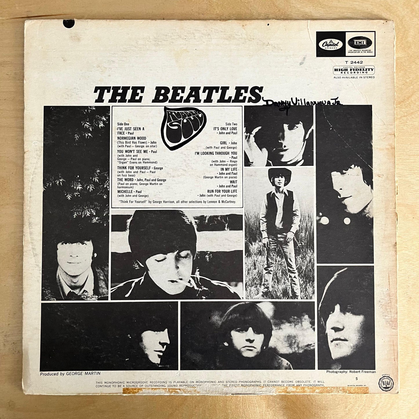 The Beatles - Rubbert Soul (1966 USA)