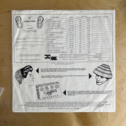 DEVO - New Traditionalists (Poster + 7inch 1981 USA)