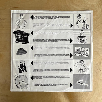 DEVO - New Traditionalists (Poster + 7inch 1981 USA)
