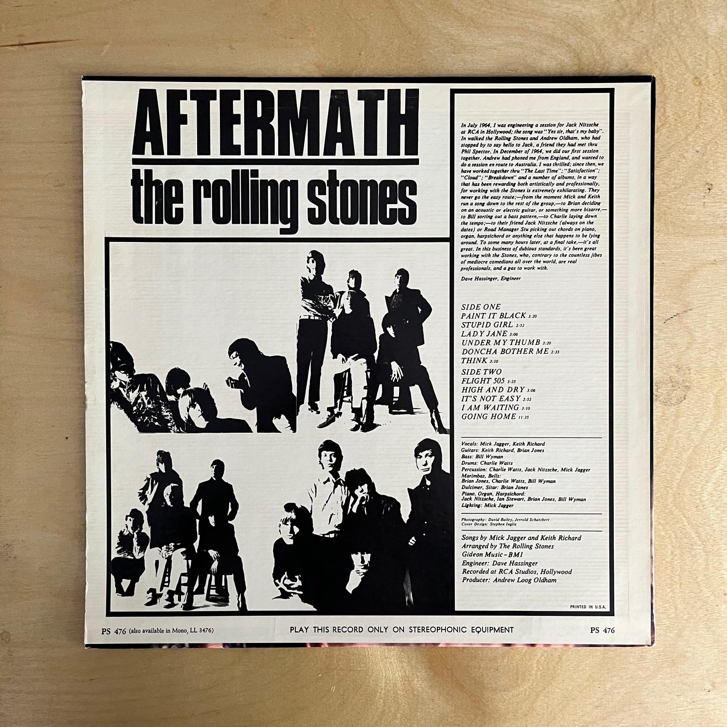 The Rolling Stones - Aftermath (1966 USA)
