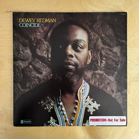 Dewey Redman - Coincide (Promo 1975 USA Gatefold)