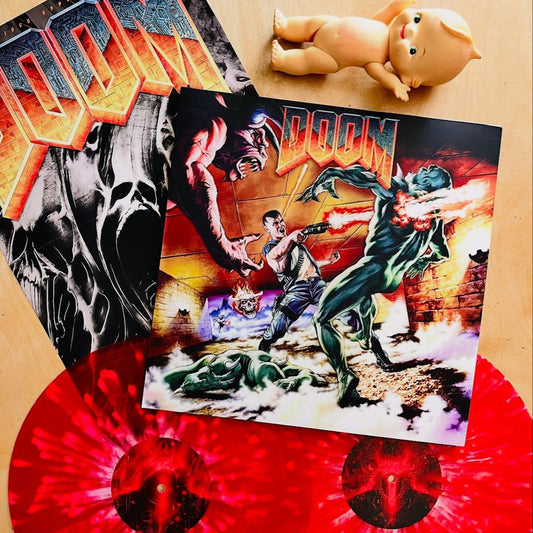 DOOM PS1 (2LP Splatter Blood Bootleg Fanclub)