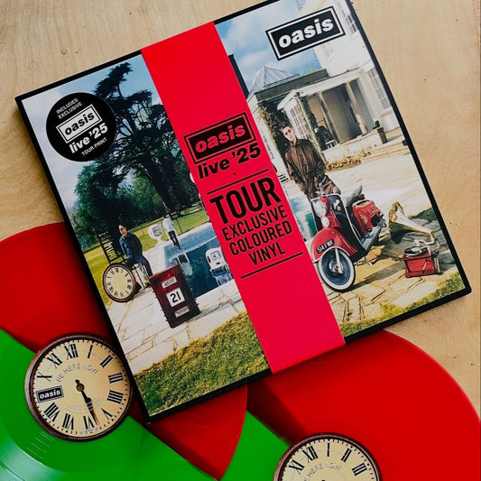 Oasis - Be Here Now (Tour 2025 Edition Green & Red Colored)