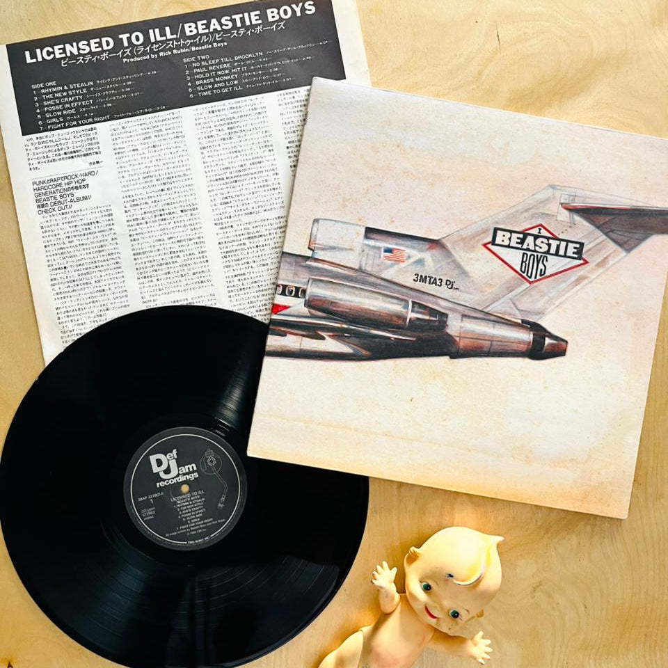 Beastie Boys - Licensed To Ill (1986 Japan S/Obi Gatefold)