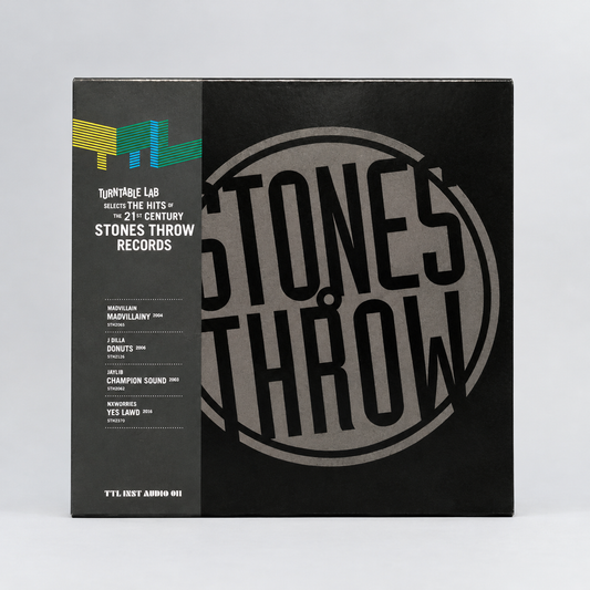 Stones Throw Turntable Lab Selects Boxset (8LPs Colored Limited 1500 Copies)