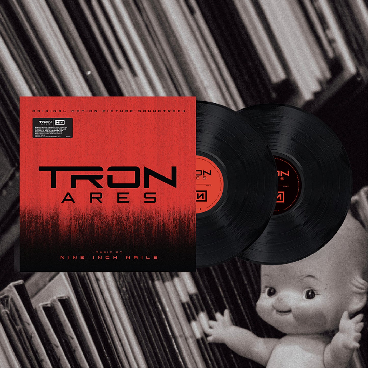 Tron Ares (Soundtrack By NIN 2LP Black Vinyl)