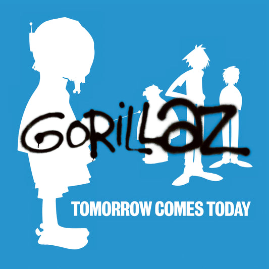 Gorillaz - Tomorrow Comes Today EP (White Blue Swirl)