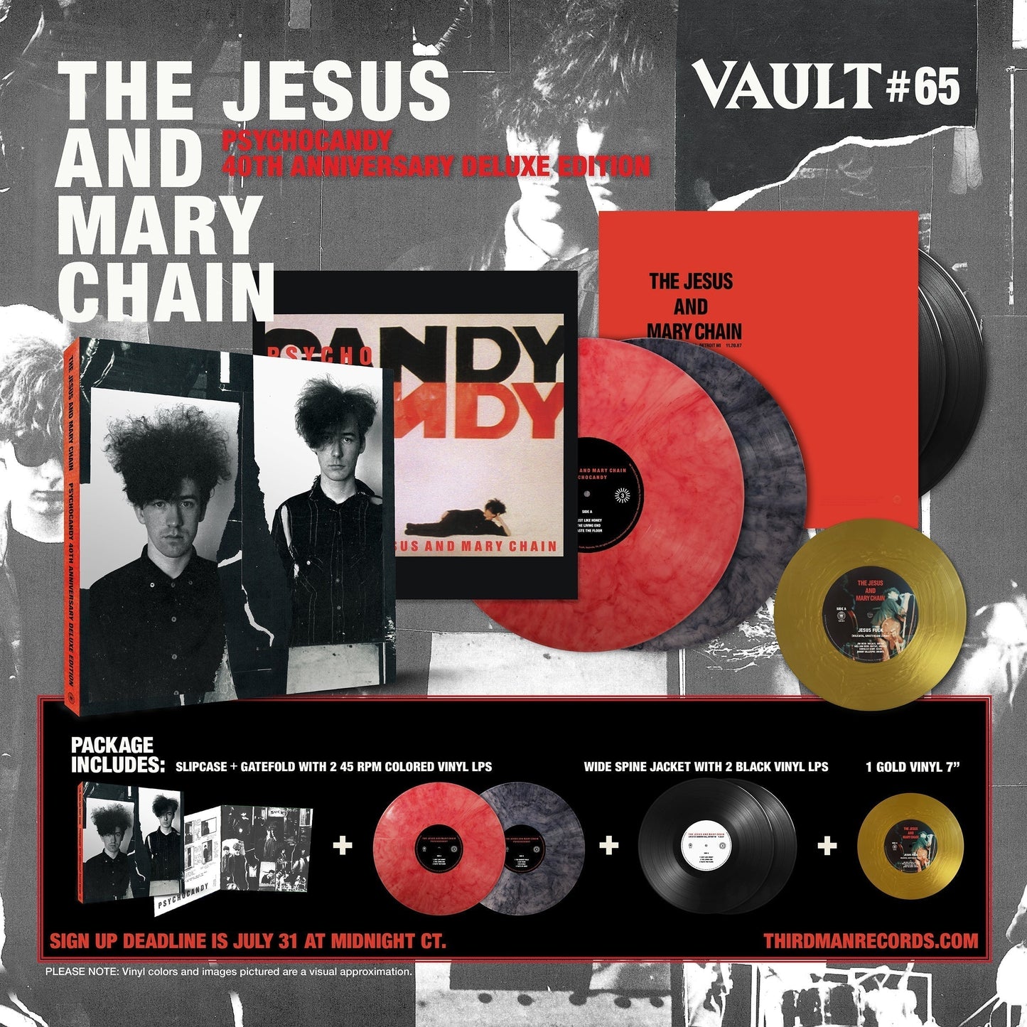 Jesus And Mary Chain - Psychocandy (Boxset 4LPS + 7inch)