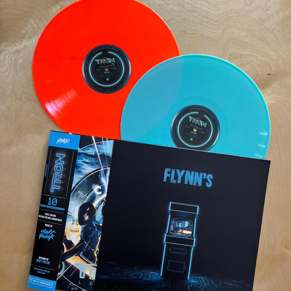 Daft Punk TRON Legacy (Mondo Press Orange & Blue)